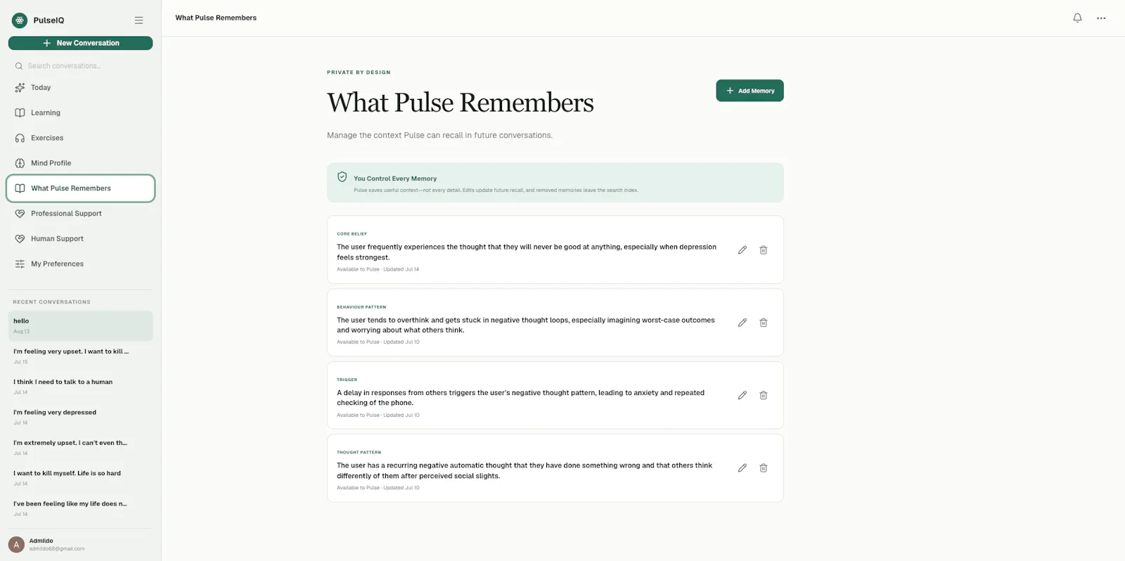 Pulse Mental screenshot 4