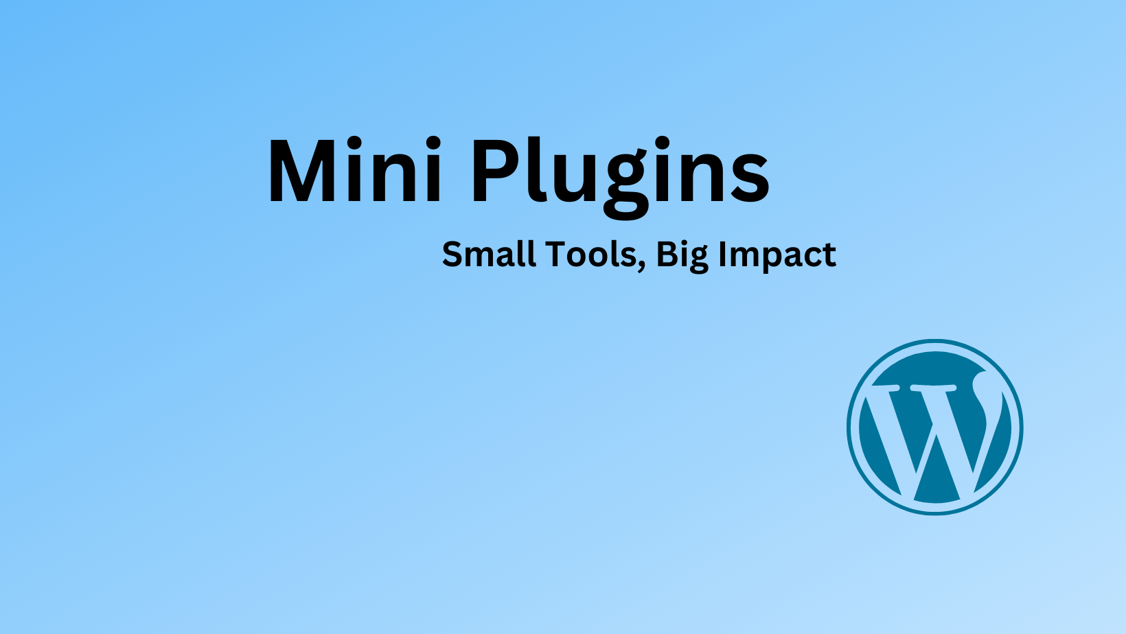 Plugin mini - công cụ nhỏ, tác động lớn media 2