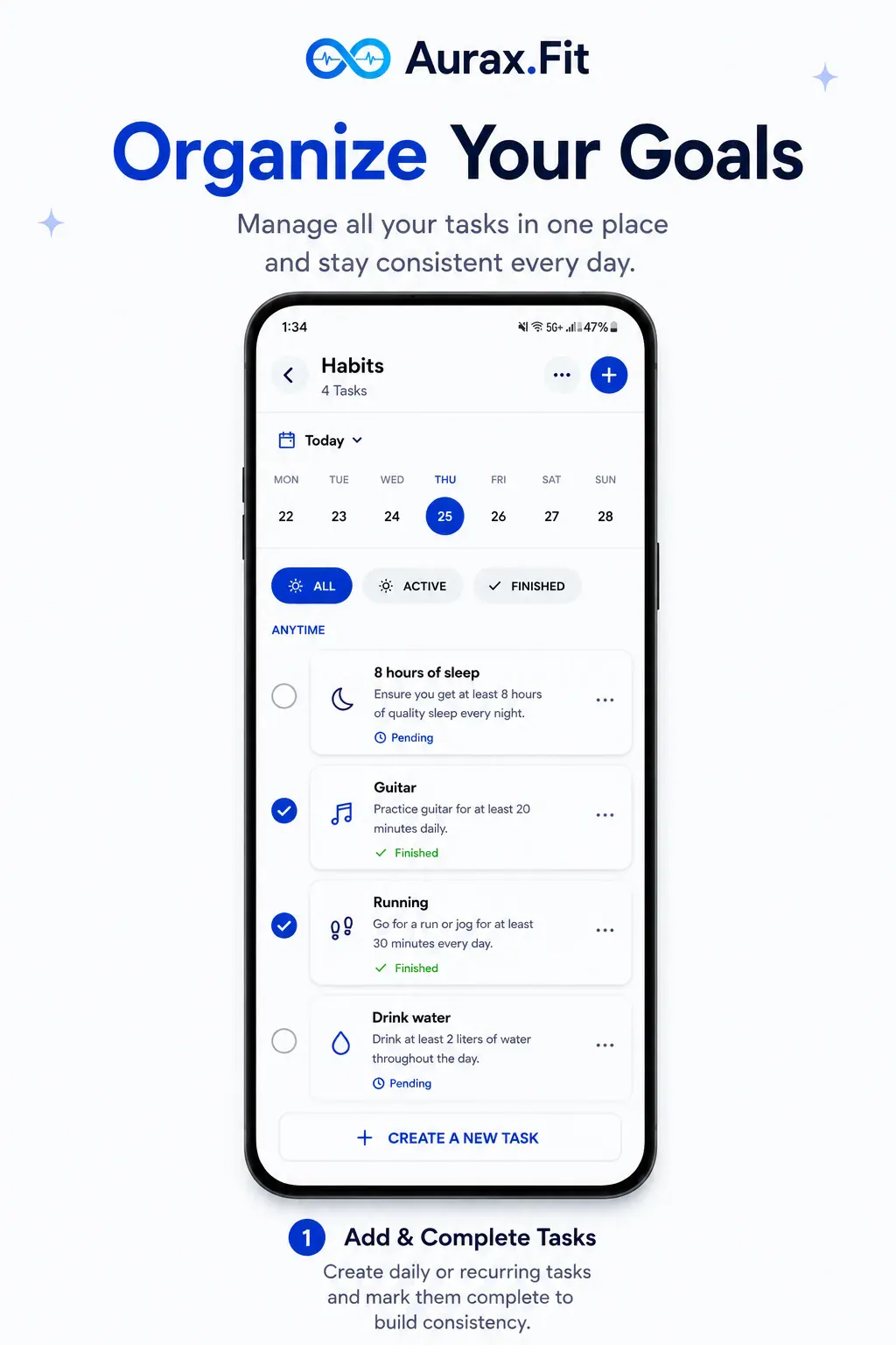 Aurax Fit screenshot
