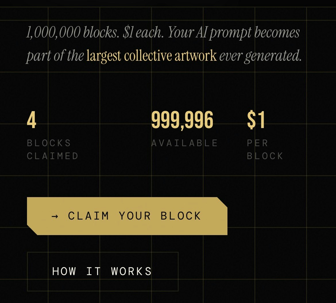 ▦ One Million Prompt gallery image