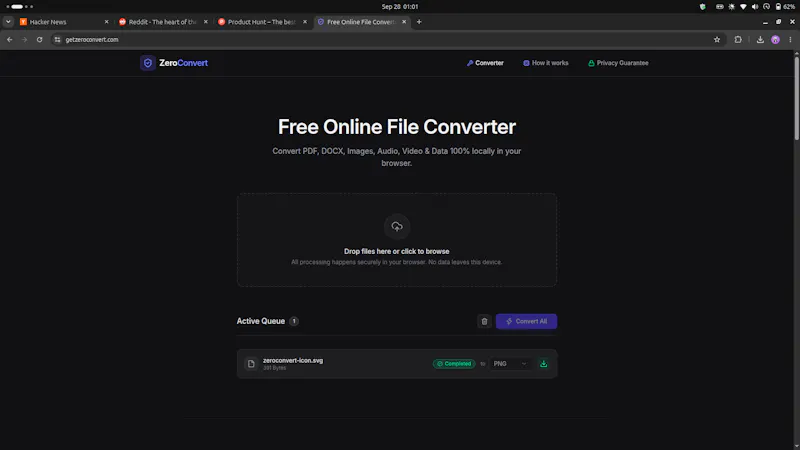ZeroConvert screenshot 2