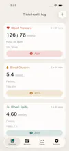 Triple Health Log gallery image