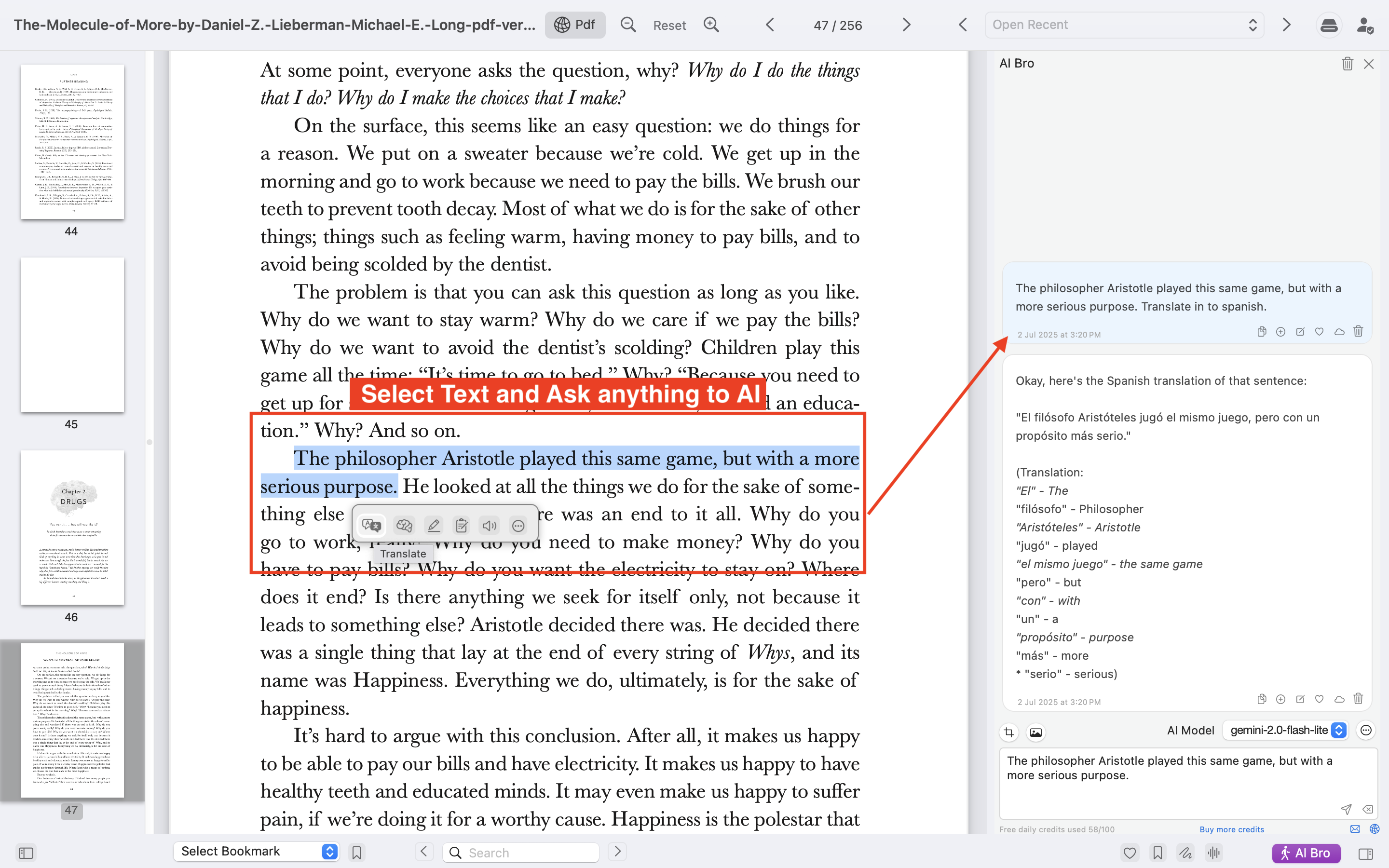 Media Readerbro - Cara berkuasa AI untuk membaca, memahami, dan belajar 1