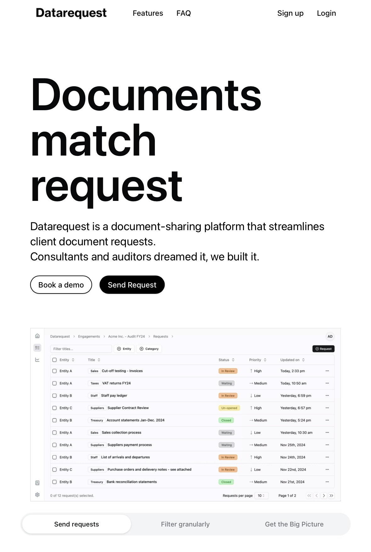 DatareQuest - 安全に共有し、単に協力します。メディア1