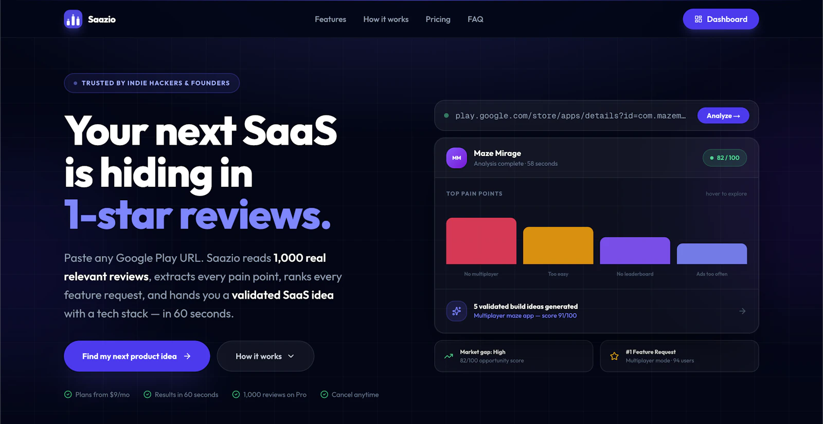 Saazio screenshot 1