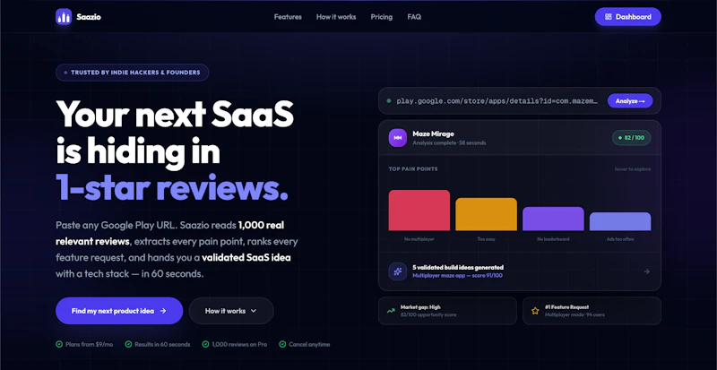 Saazio screenshot 1