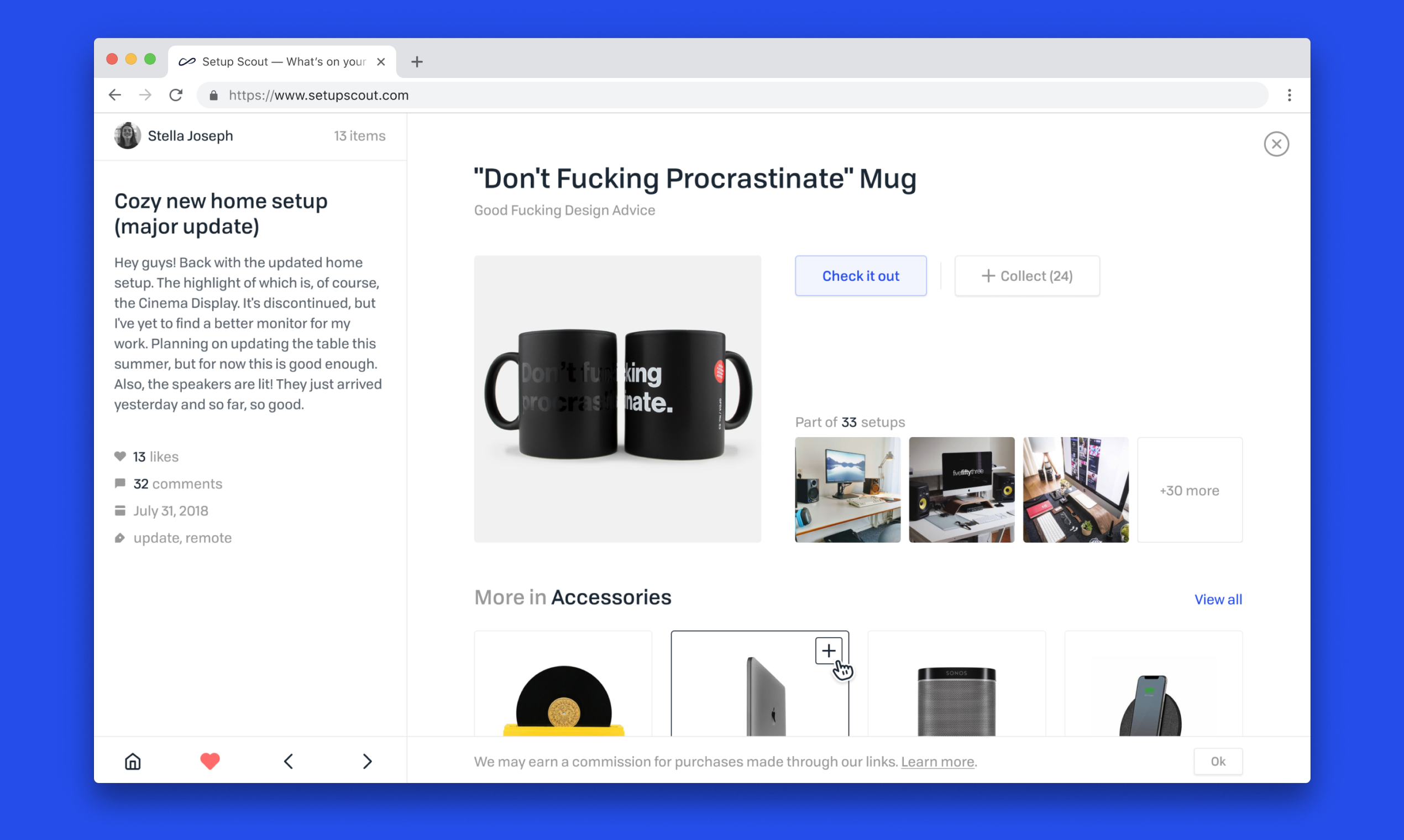 Setup Scout 2.0 gallery image