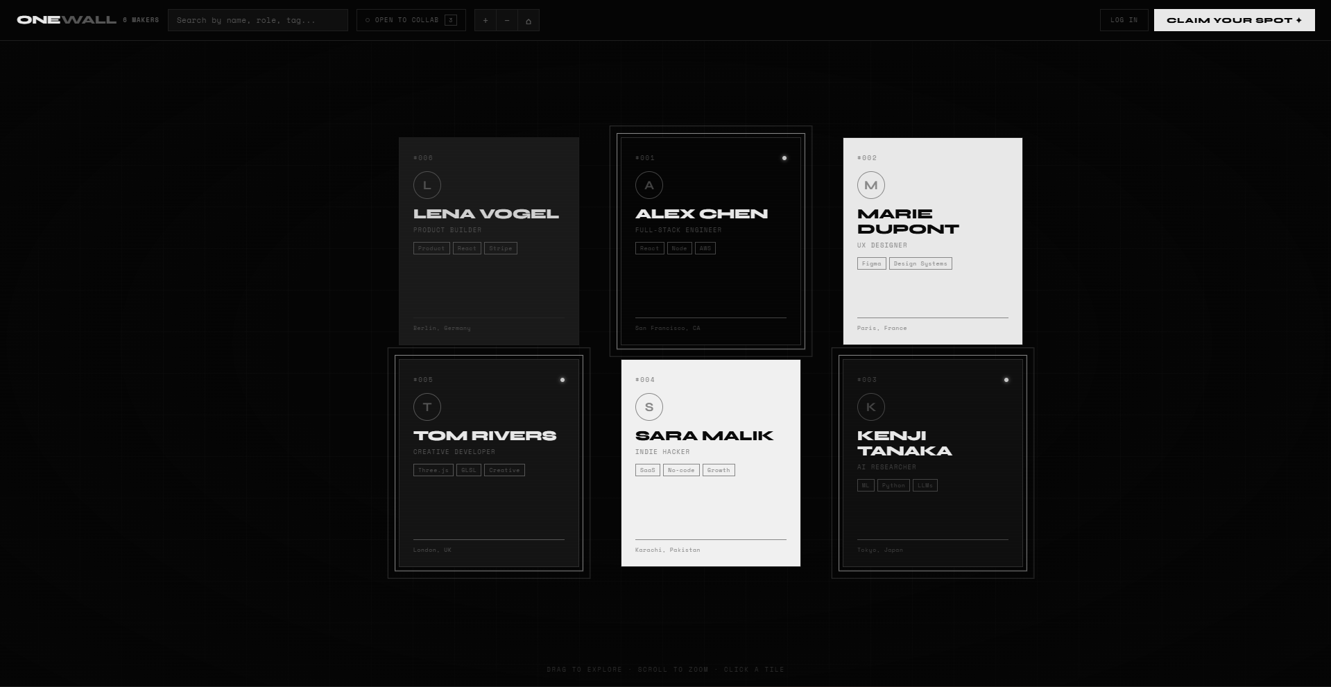 The Wall - Product Hunt launch logo and brand identity