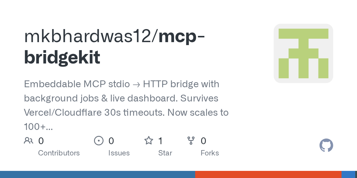 MCP BridgeKit — Survive 30s Timeouts gallery image