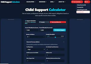 Family Law Calculator Suite gallery image