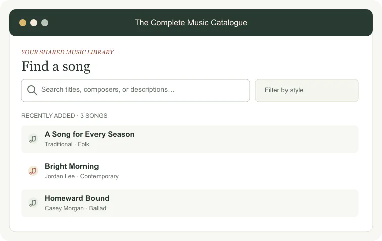 The Complete Music Catalogue gallery image