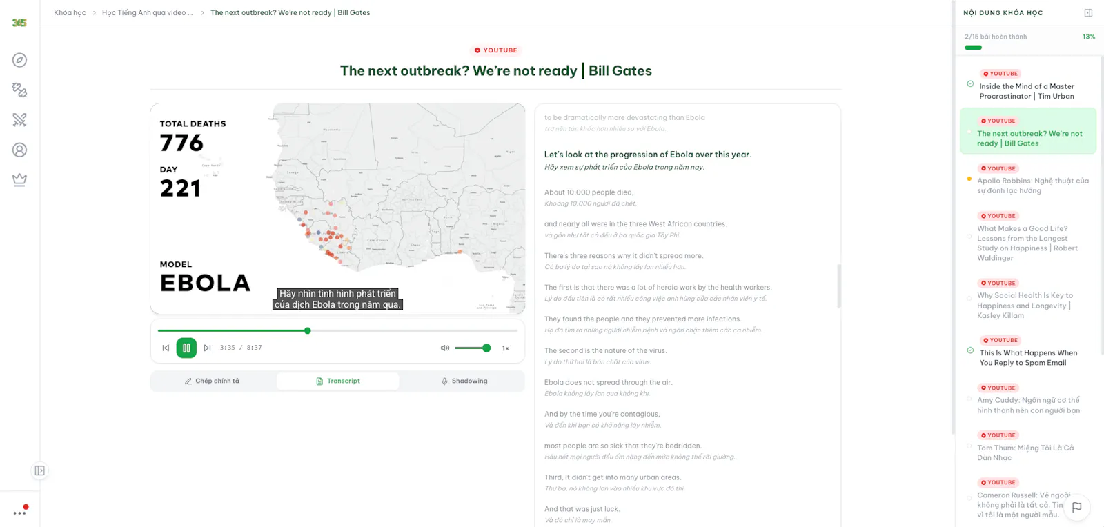 Tiếng Anh 365 screenshot 7