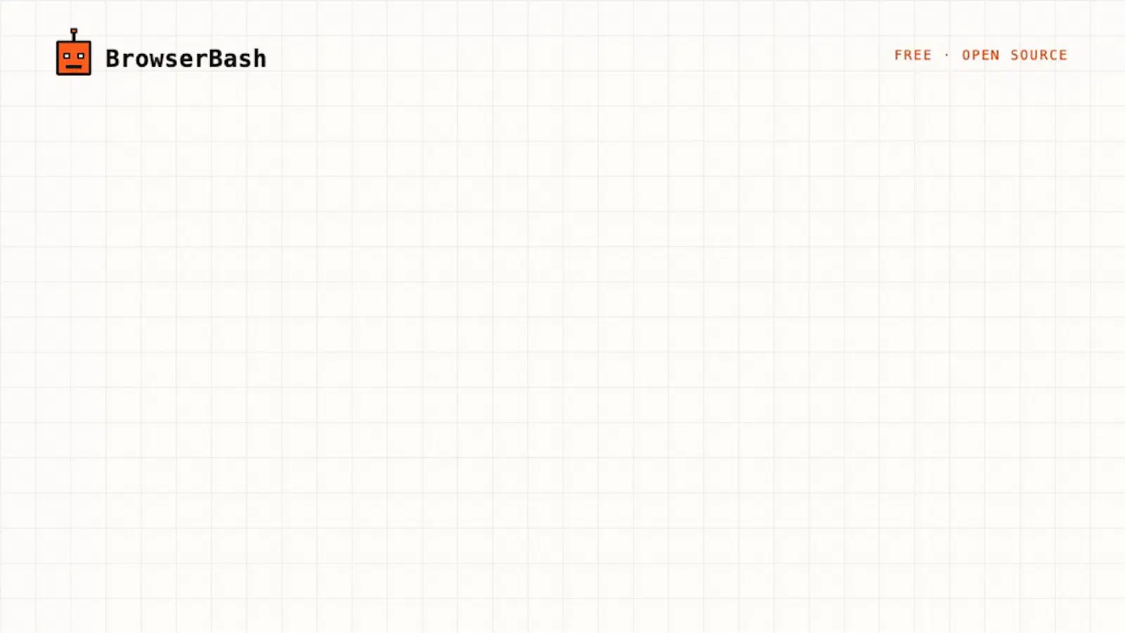 BrowserBash screenshot 1 (video preview)