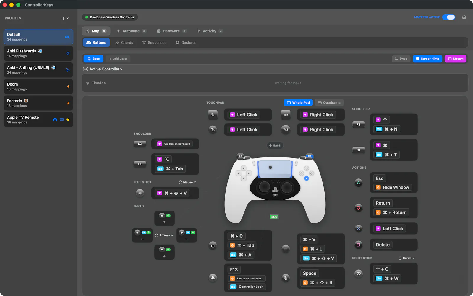 ControllerKeys screenshot 4