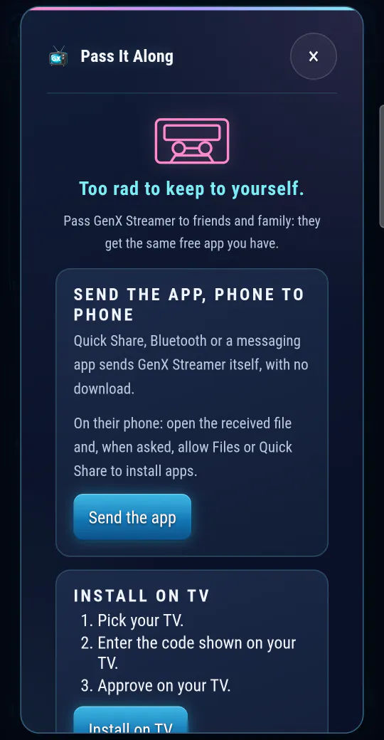 GenX Streamer gallery image