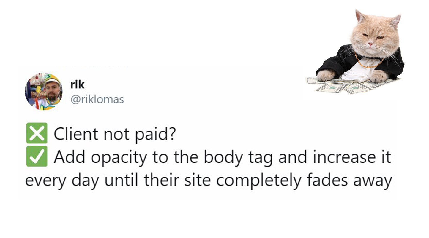 Client did not pay? gallery image