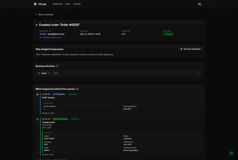EZLogs screenshot 5