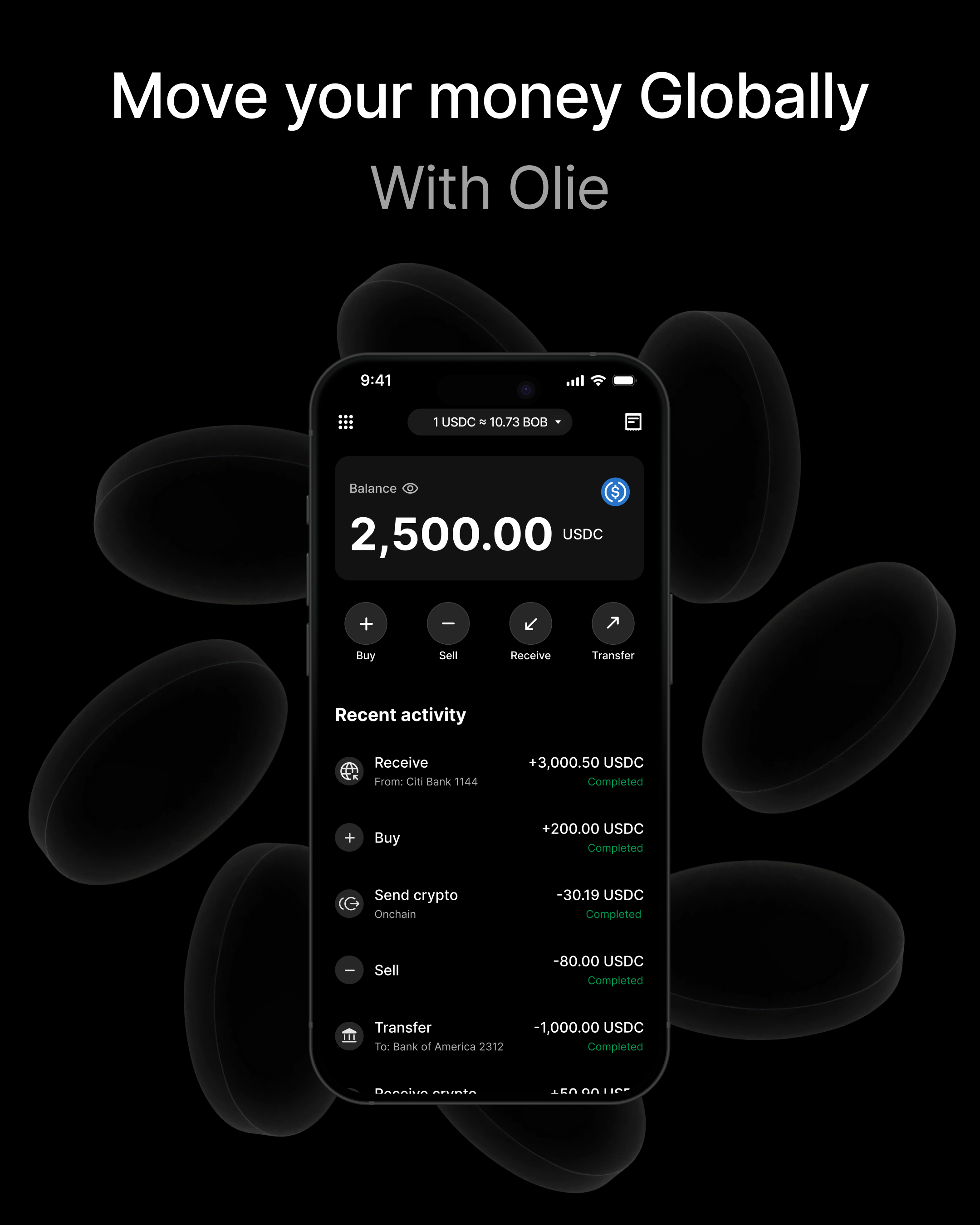 Olie - Main product screenshot demonstrating key features and user interface