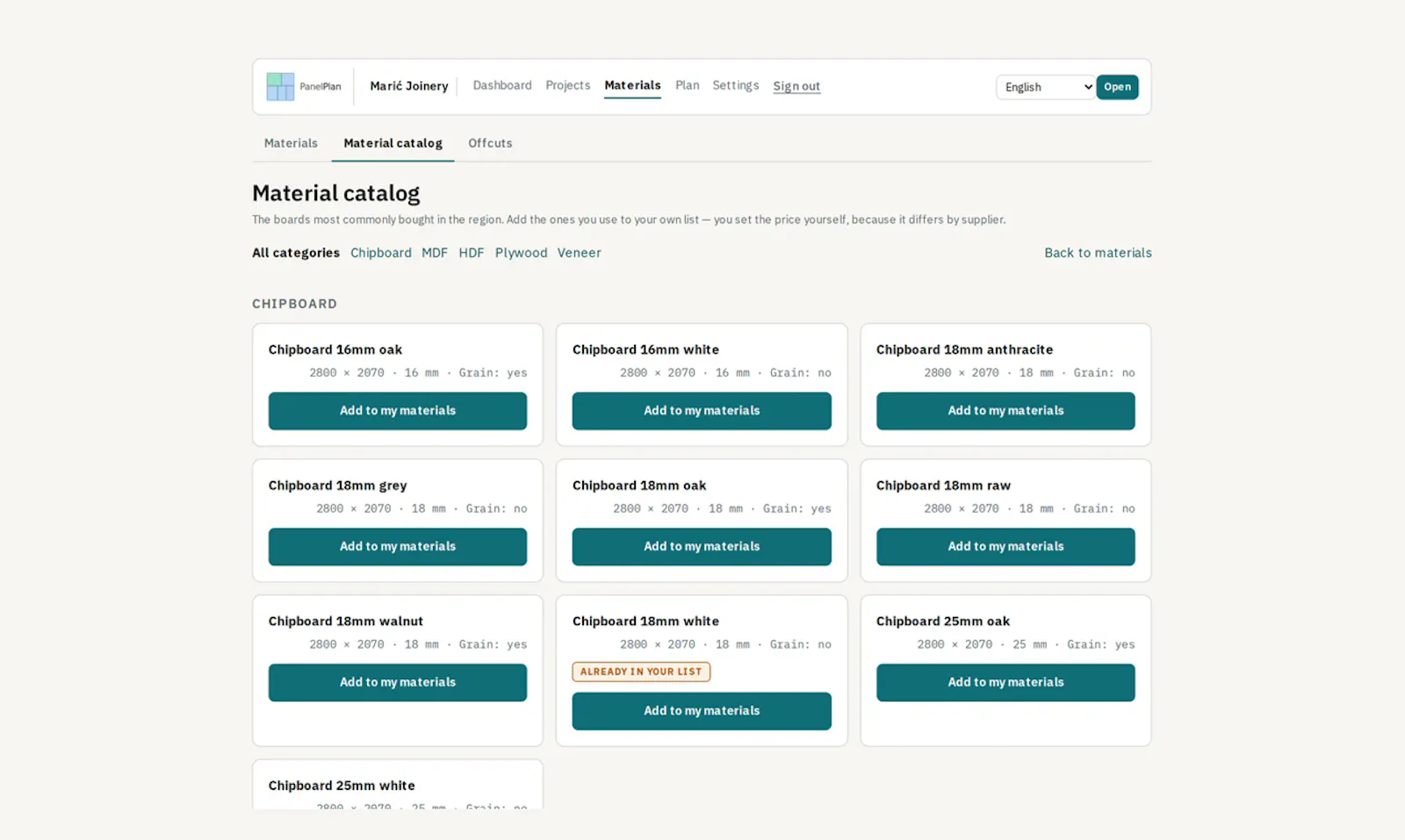 PanelPlan screenshot 9