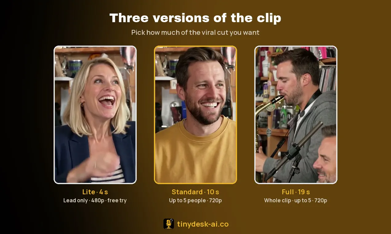 Tinydesk AI gallery image