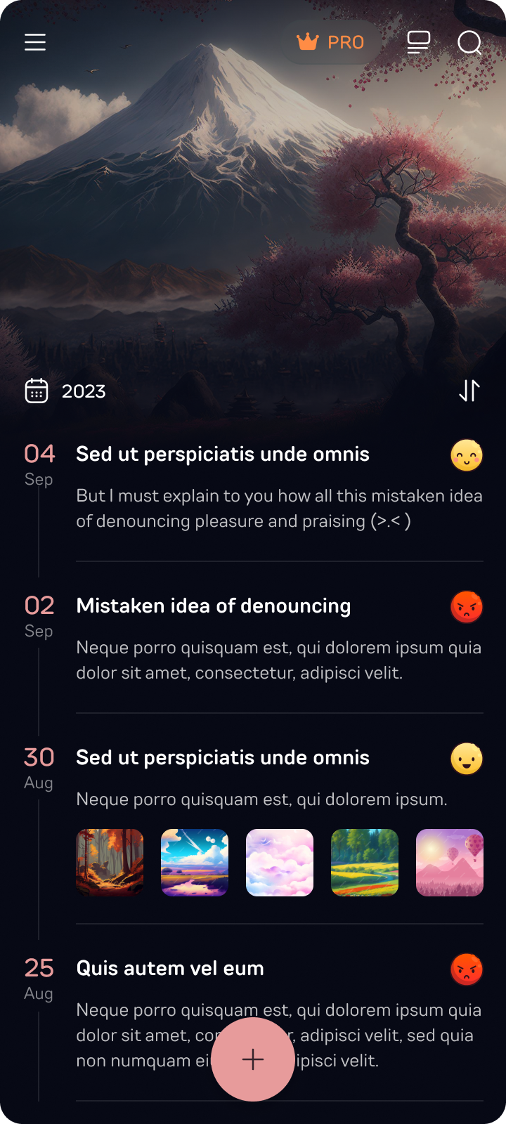 Daytiko Diary - Journal and Mood Tracker - Screenshot 2 showing product features and functionality