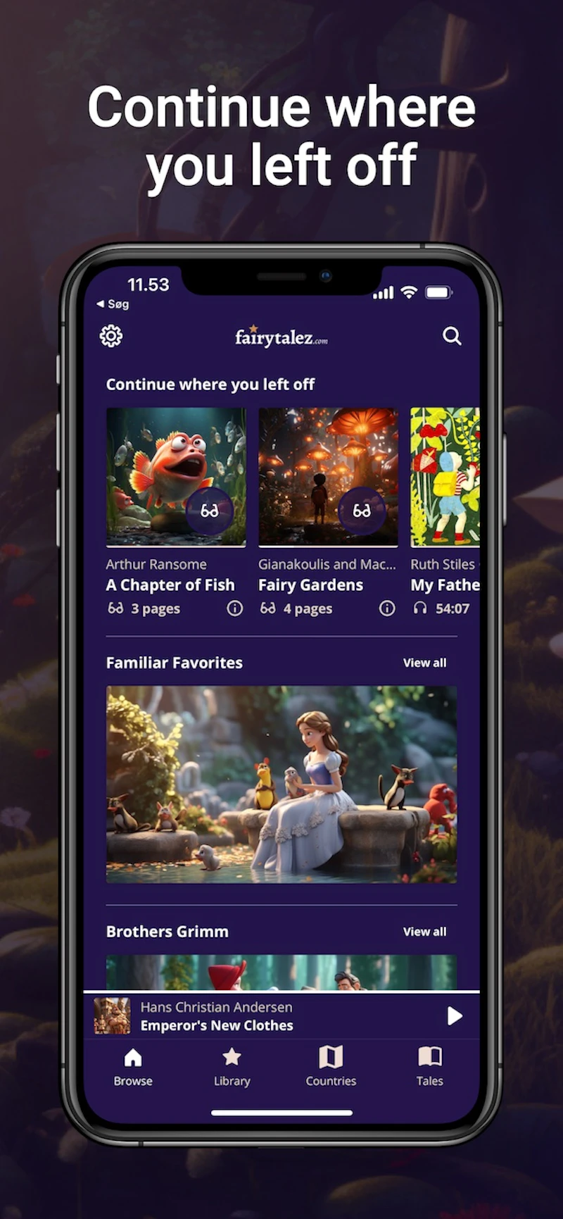 Fairytalez - Audio Fairy Tales for Kids screenshot 5