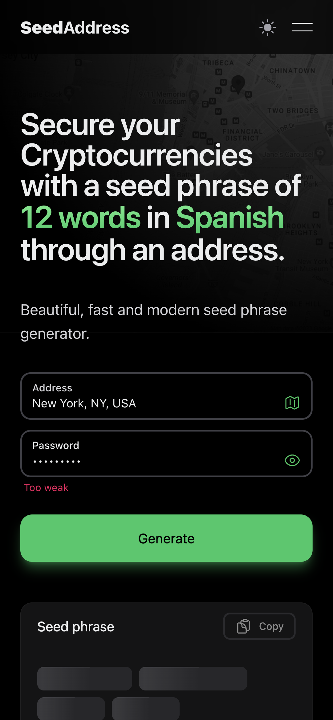 Seedaddress - En İyi Tohum İfade Jeneratörü - Kripto para birimleri ve güvenlik medya 1