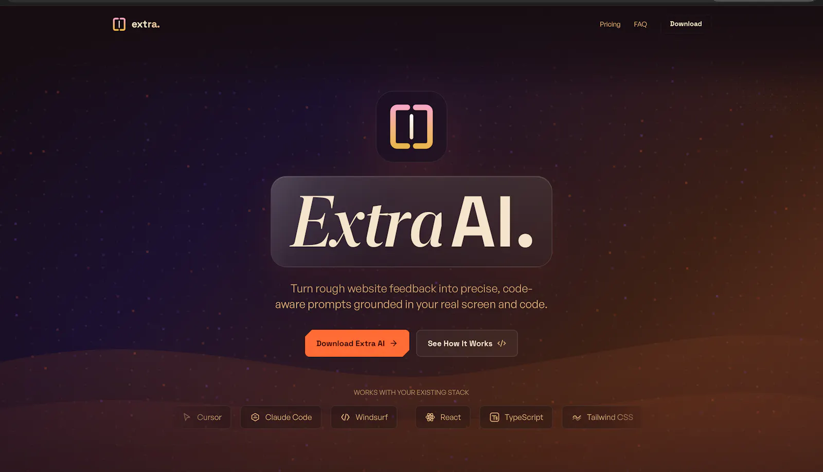 Extra AI screenshot 1