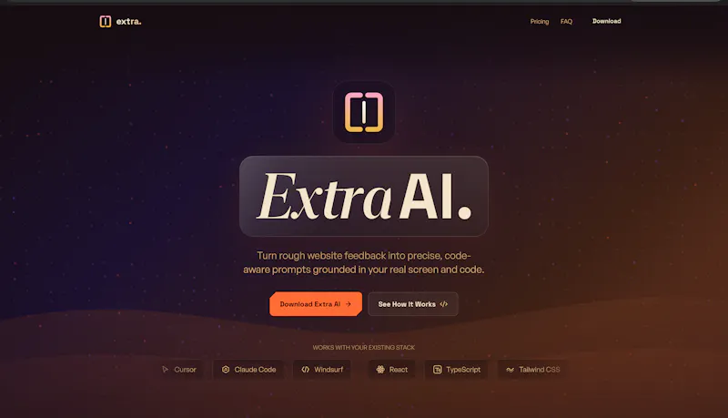Extra AI screenshot 1