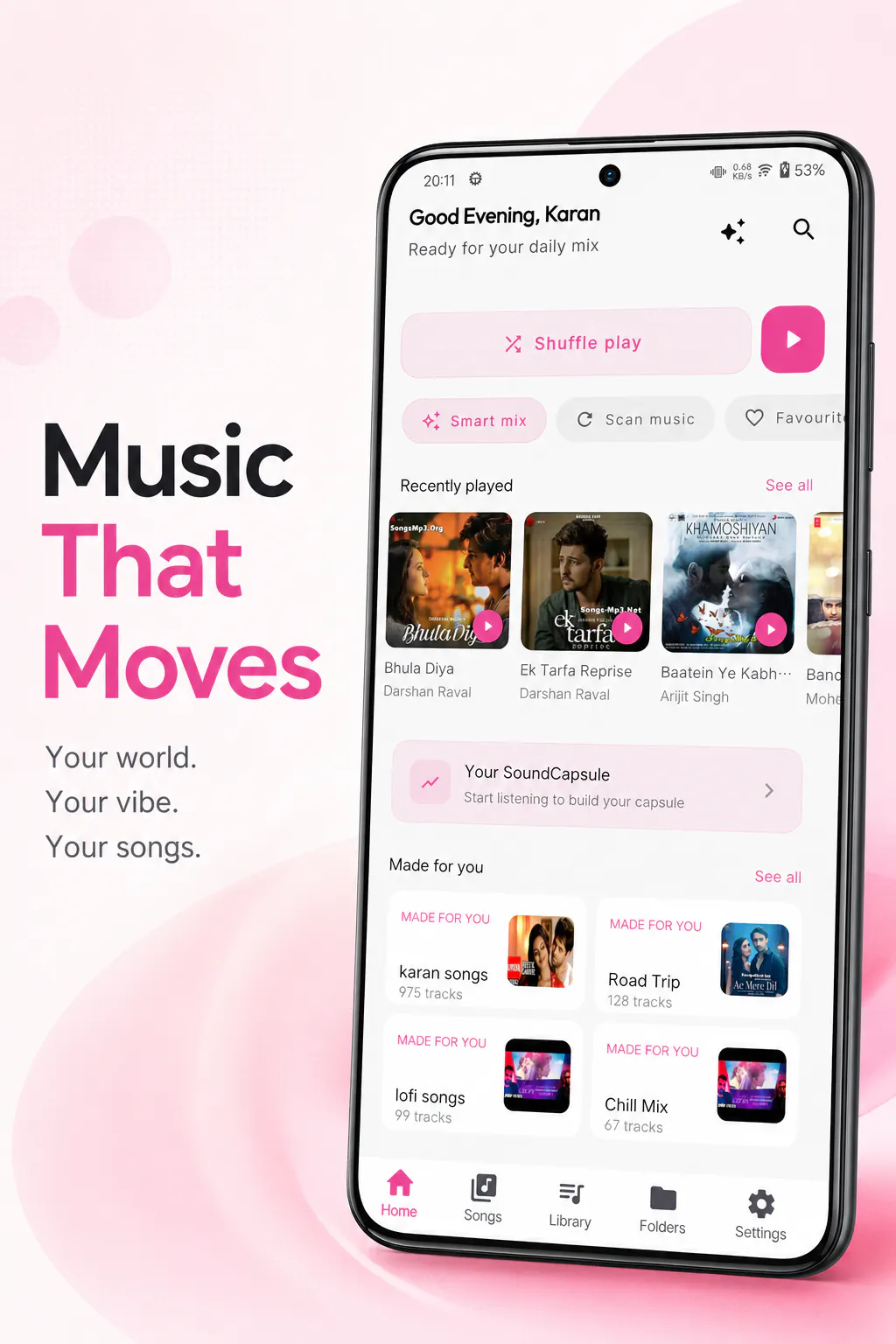 Noctune : Offline Music Player gallery image