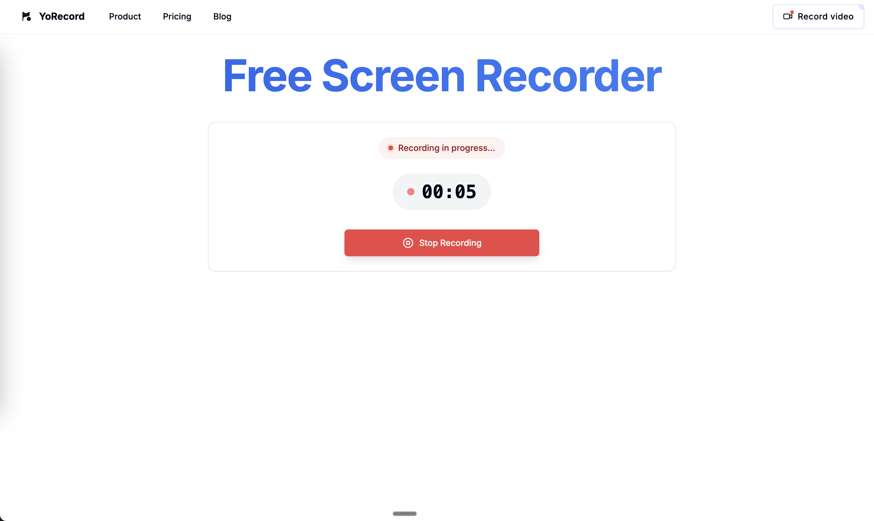 وسائط yorecord - سجل شاشتك وشارك رسالتك وتخطي الاجتماع 5