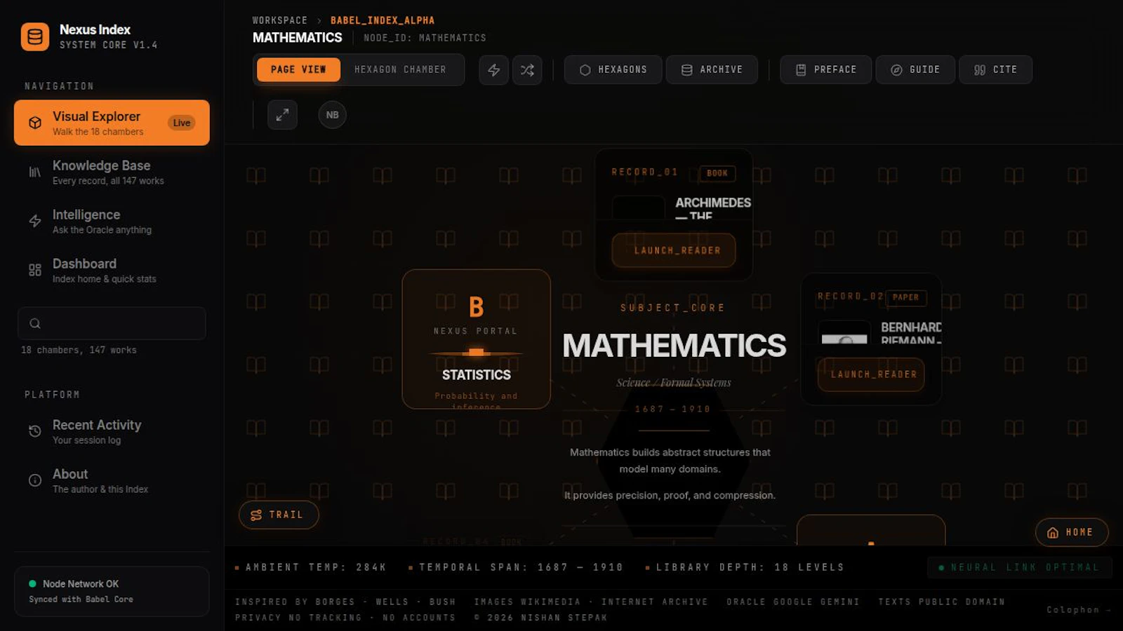 Babel Nexus Index screenshot 1