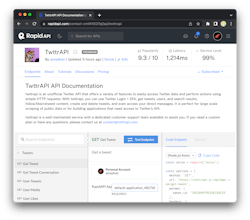 TwttrAPI - The Unofficial Twitter API gallery image