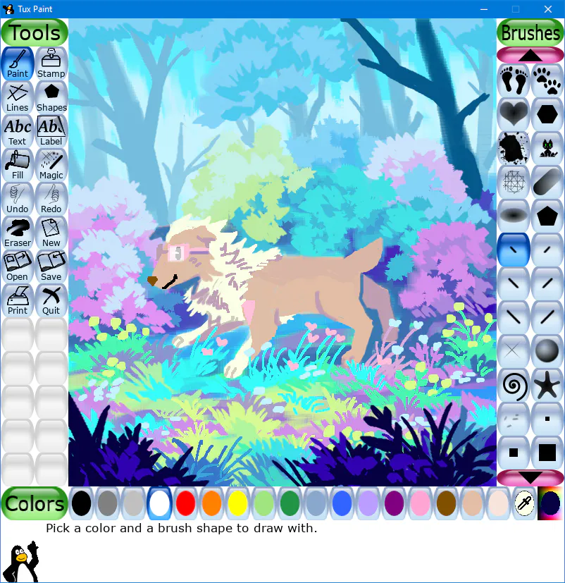 TuxPaint Online gallery image