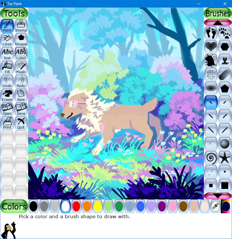 TuxPaint Online screenshot 3