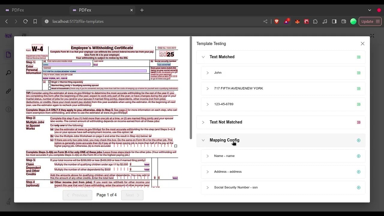 PDF Extractor API gallery image