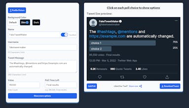 FakeTweetMaker gallery image