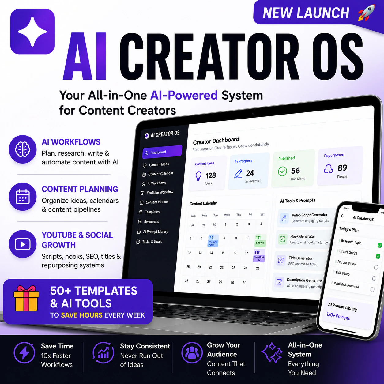 AI Creator OS logo