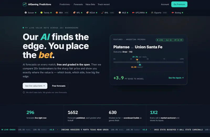 AiGamingPredictions screenshot 1