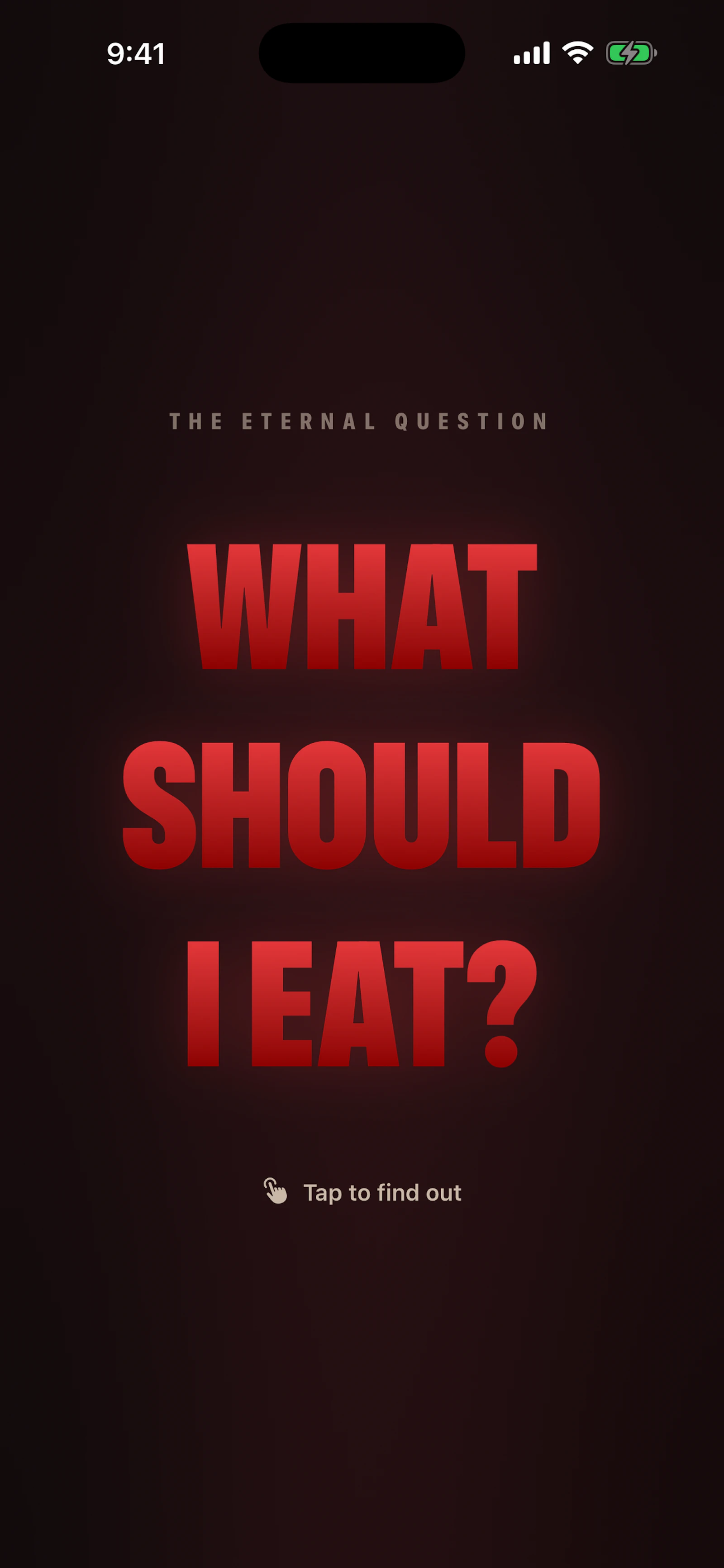 Ugh, What Should I Eat? screenshot 1
