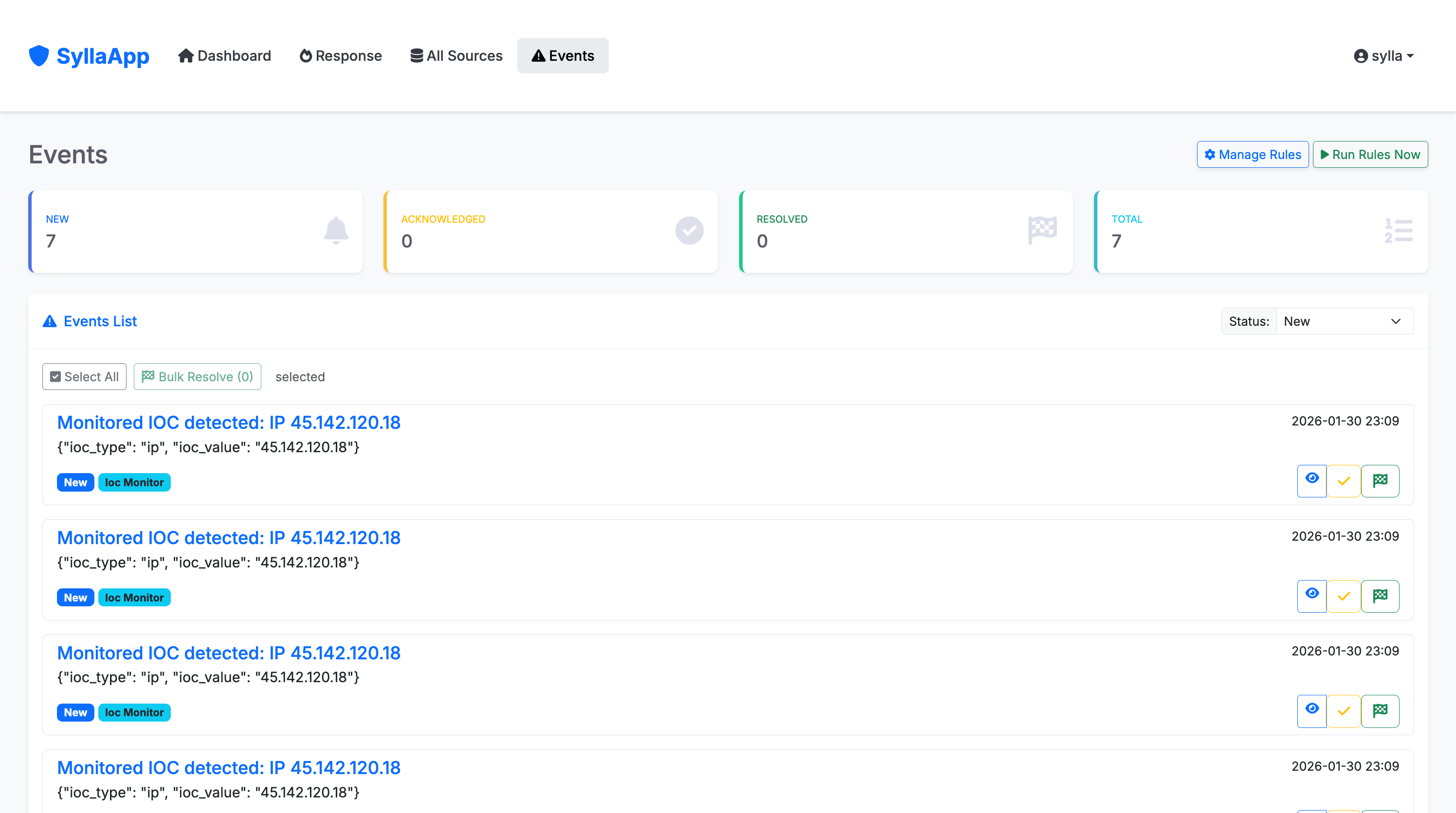SyllaApp - Analyst Intelligence Platform gallery image