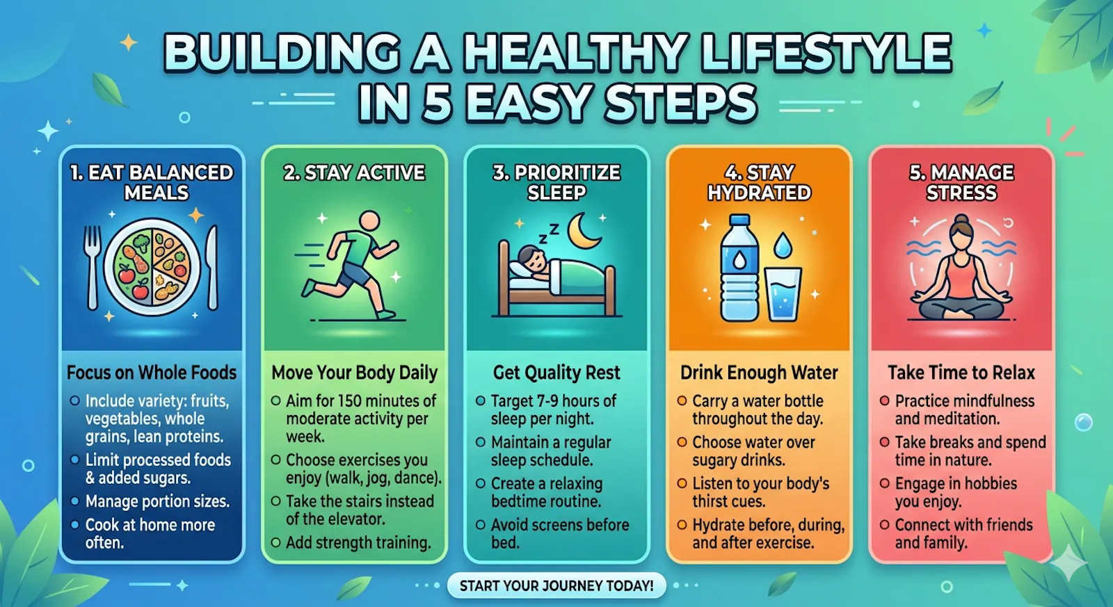 10 Simple Ways to Stay Healthy and Fit screenshot 2