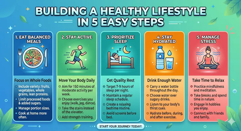 10 Simple Ways to Stay Healthy and Fit screenshot 2