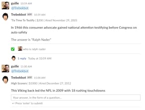 Trebekbot gallery image