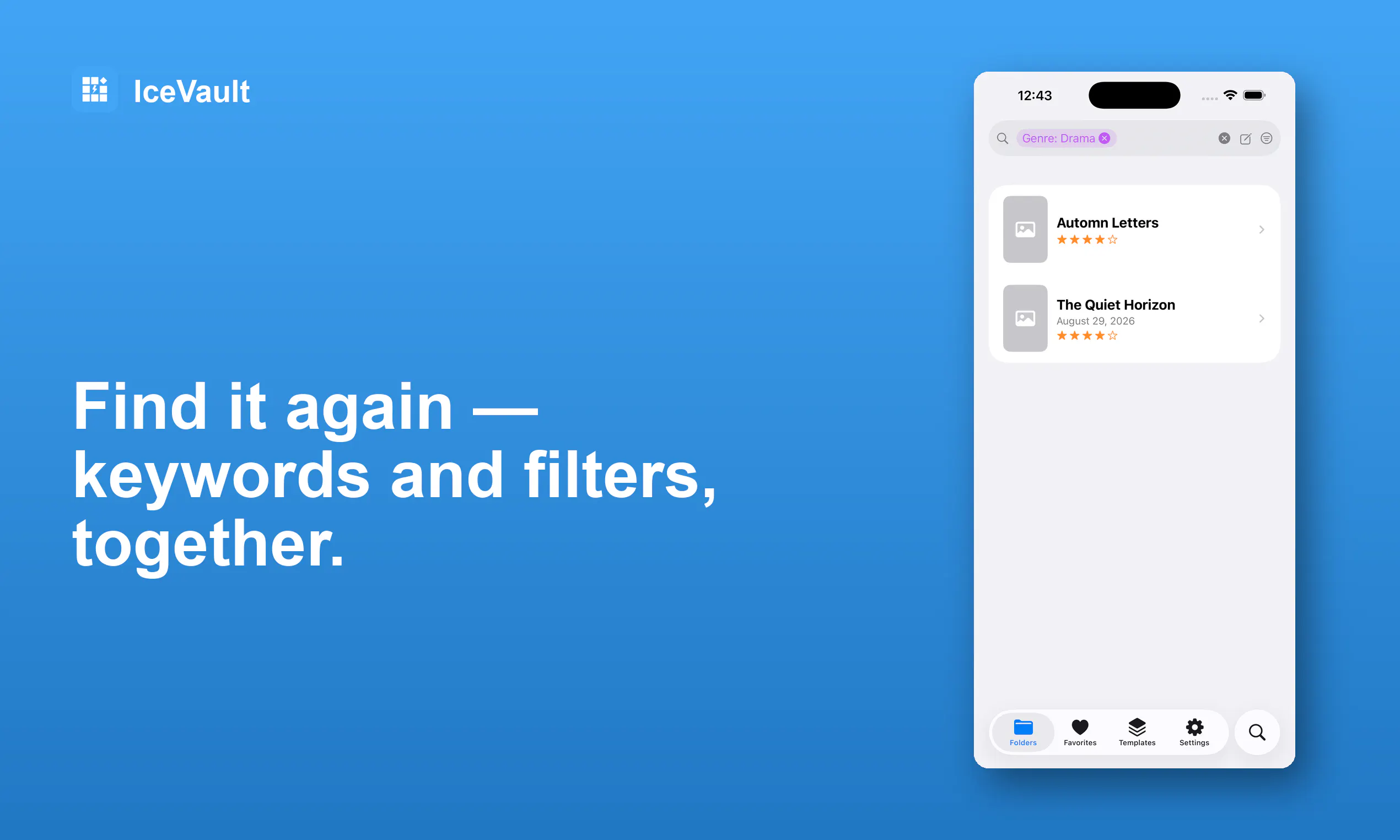 IceVault — Encrypted Local Database gallery image