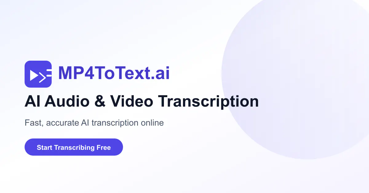 MP4ToText gallery image
