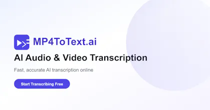MP4ToText gallery image