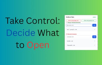 NoMoreTabs gallery image