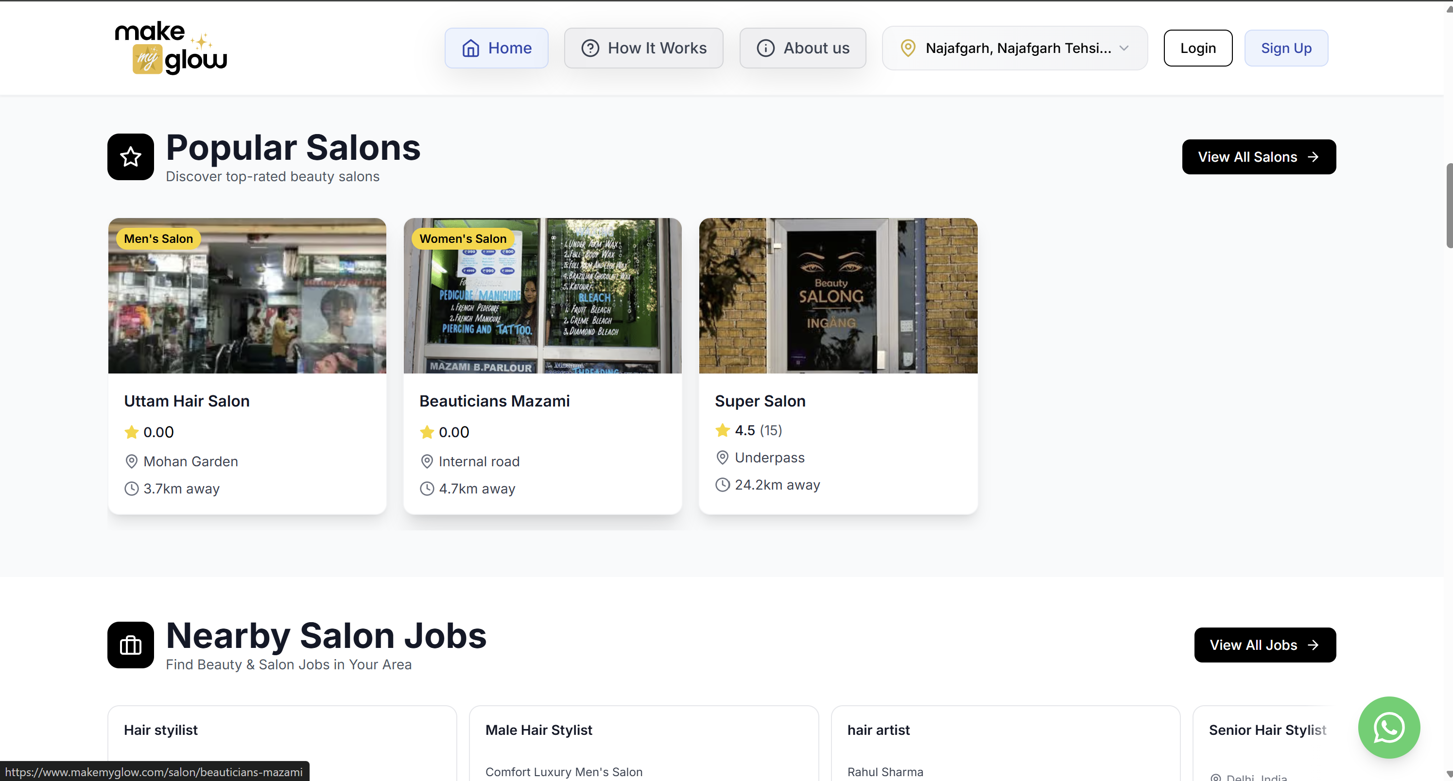 Make My Glow - Screenshot 4 showing product features and functionality