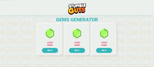 Stumble Guys Free Gems Generator 2023 gallery image